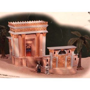 2000 LIMITED EDITION NIB Dept 56 Little Town of Bethlehem Herod's Temple - PLEAS